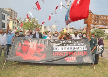 Pandemi  Mezitli’de 3 Fidanın anılmasına engel olamadı