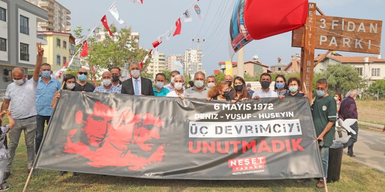 Pandemi  Mezitli’de 3 Fidanın anılmasına engel olamadı