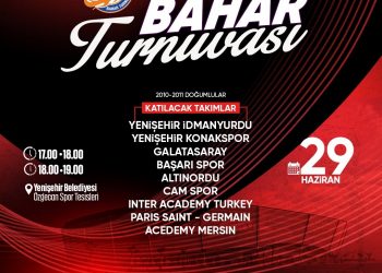 Yenişehir Belediyesi Bahar Turnuvası başlıyor