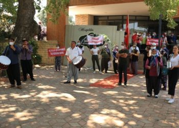 Davul ve zurnalı ÇED protestosu sonuç verdi