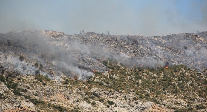Yangınlardan kaynaklı 4 ilde onlarca köy boşaltıldı