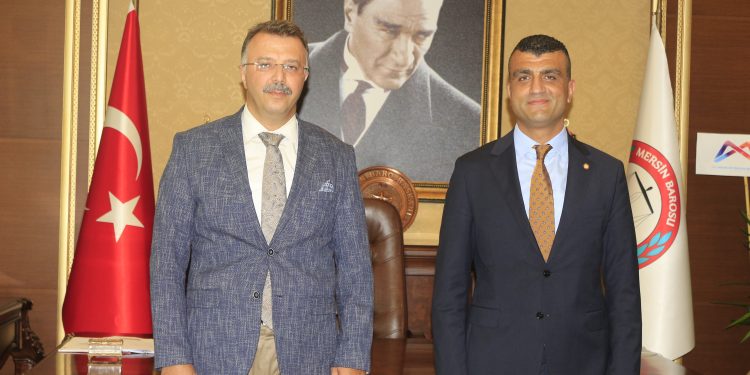 BAŞSAVCI ÖZTOPRAK’TAN, BARO BAŞKANI ÖZDEMİR’E ZİYARET