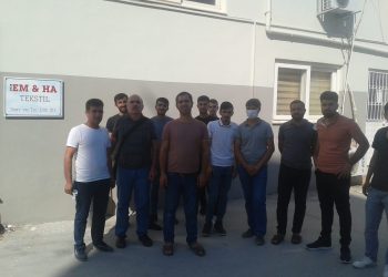 İşcilerin parasını ödemeyen  patron kaçtı