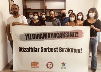 Halkevleri TİP ve SYKP üyelerinin gözaltına alınmasına tepki