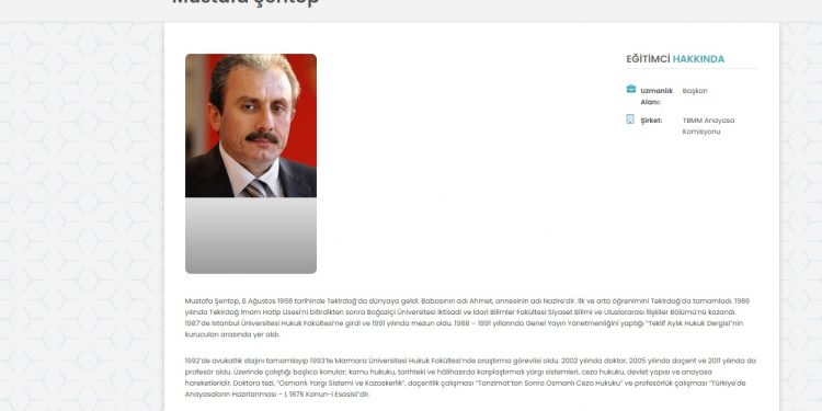 CHP’NİN TÜGVA ÖNERGESİNE MECLİS BAŞKANINDAN VETO