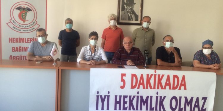 Tabip Odası Başkanı Antmen: 5 dakikada hekimlik yapılmaz