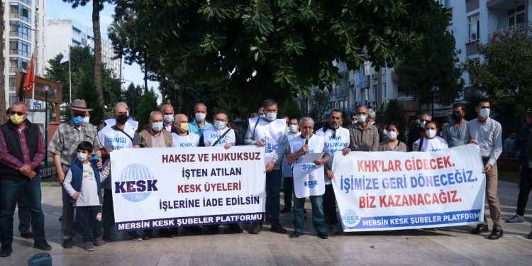 KESK ihraçlarla ilgili açıklama yaptı
