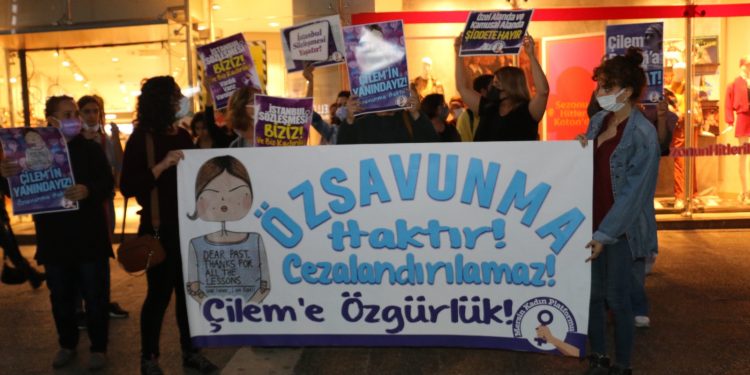 Kadınlar: Çilem’e beraat gelene kadar mücadele etmeye devam