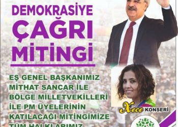 Mitinge çağrı: İktidara karşı sesimizi yükseltelim
