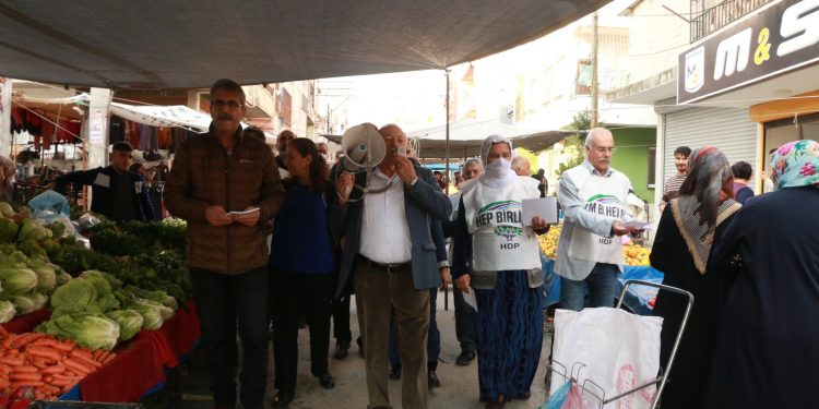 HDP’nin Mersin mitingi için çalışmalar sürüyor