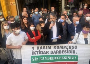 Mersin’de 4 Kasım protestosu: HDP değil iktidar çözüldü