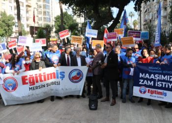 “Maaşlarımıza yüzde yüz zam istiyoruz”