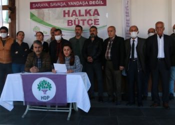‘Saray’a değil halka bütçe’