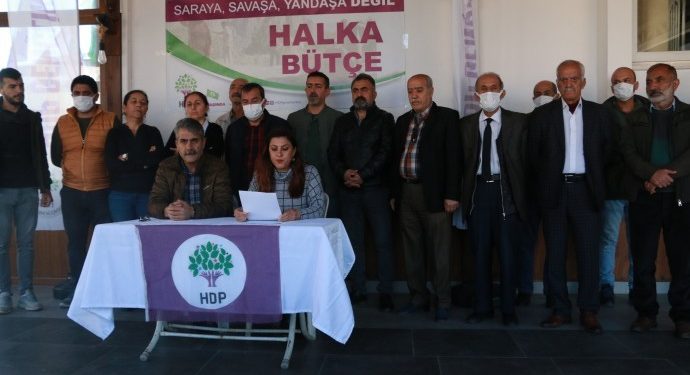 ‘Saray’a değil halka bütçe’