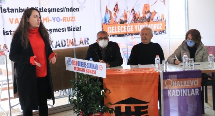 Halkevleri Mersin Şubesi Başkanlığına, Aycan Özkan seçildi