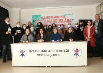 İHD Mersin Şubesi Kadın Hakları Komisyonu: 2021 Mayıs-Aralık 33 başvuru yapıldı