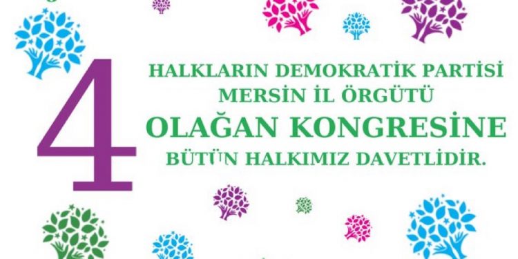 HDP Mersin kongresi yarın