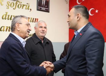 Toroslar Belediye Başkanı Atsız Afşın Yılmaz’dan Başkan Sarı’ya ziyaret