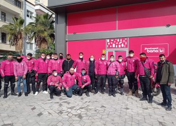 Yemek Sepeti işçileri Mersin’de de kontak kapattı