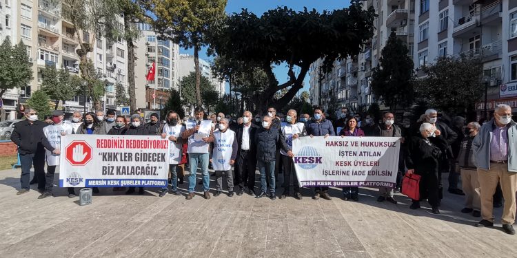 KESK’in KHK tepkisi sürüyor: “Hukuk devletlerinde böyle bir yöntem olamaz”