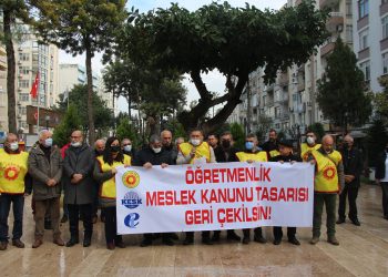 Eğitim emekçilerinin meslek kanununa tepkisi sürüyor: “Kanun Tasarısı geri çekilsin”