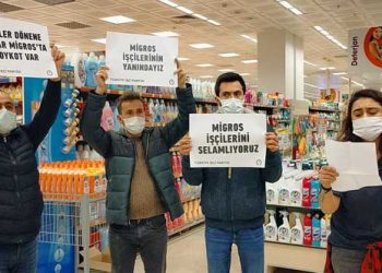 TİP’ten Migros işçilerine destek: hep beraber emek hırsızlarına ders verelim