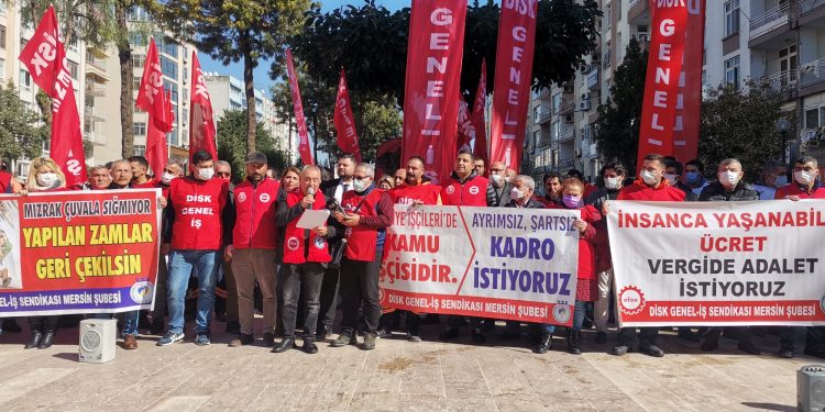 DİSK’ten fahiş faturalara tepki: “Elektrik faturaları soyguna dönüştü”