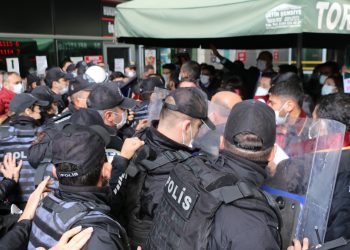 Mersin’de avukatlara sert müdahale