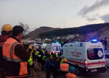 Akkuyu Nükleer Santral işçilerini taşıyan otobüste kaza