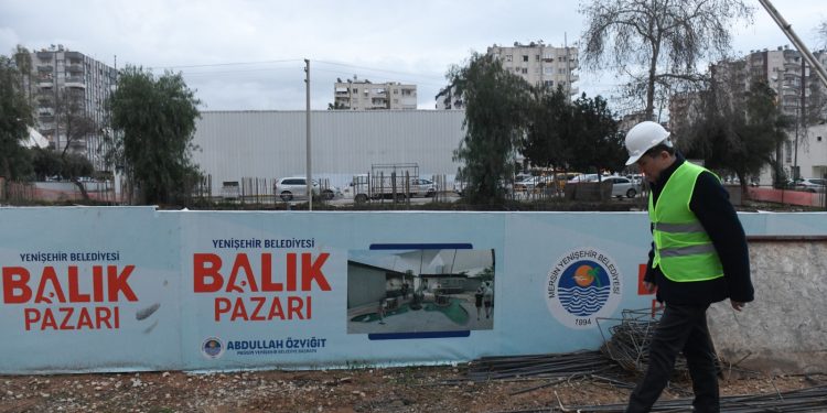Yenişehir Belediyesi Göçmen Balık Pazarı’nın temeli atıldı