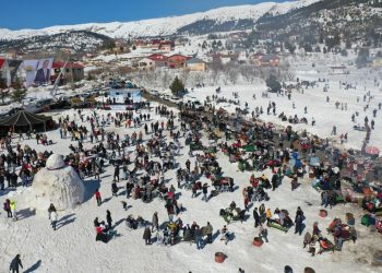 Toroslar 2. Kar Festival’inin ikinci gününde coşku daha da arttı