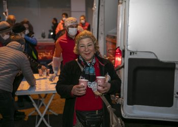 Adliye önünde bin 350 kişilik çorba ikramı