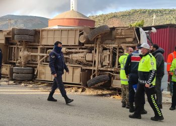 Akkuyu’da bir haftada üçüncü servis kazası: Biri ağır 12 yaralı