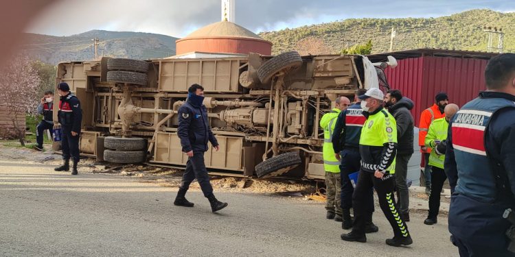 Akkuyu’da bir haftada üçüncü servis kazası: Biri ağır 12 yaralı