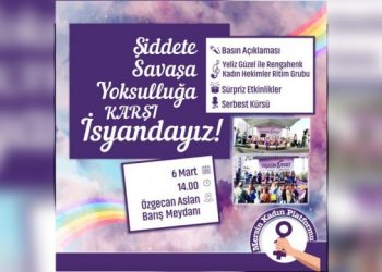 Mersin Kadın Platformu: İsyanımızı büyütelim