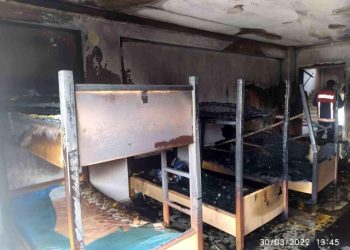 Tarsus’ta öğrenci yurdunda yangın