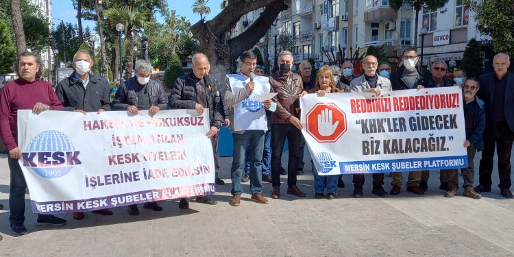 KESK’in KHK tepkisi sürüyor