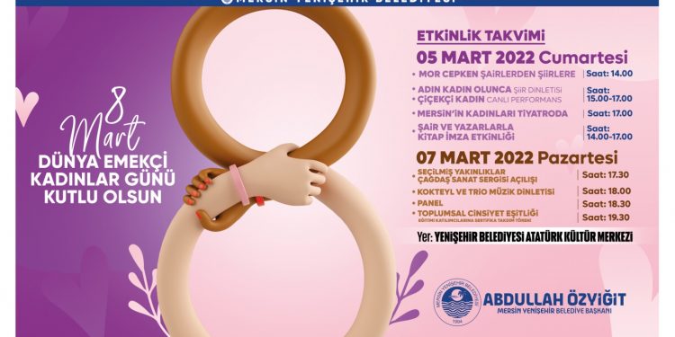 Yenişehir Belediyesinden 8 Mart’a özel etkinlikler