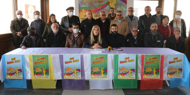 Mersin’de halkların bayramı Newroz’un startı verildi