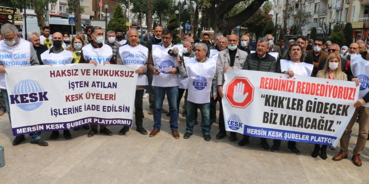 KESK Mersin: 35’inci madde lağvedilsin