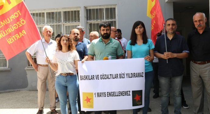 Gözaltılara tepki gösterildi