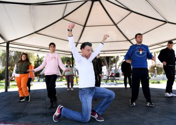 Engelsiz Yaşam Parkı’nda ‘Halk Oyunları Kursu’