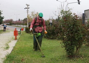 Toroslar’ın parklarına bahar bakımı
