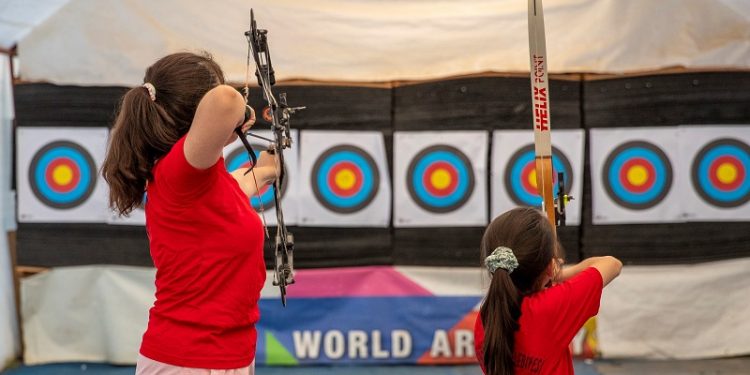Minik okçuların hedefi Türkiye şampiyonluğu