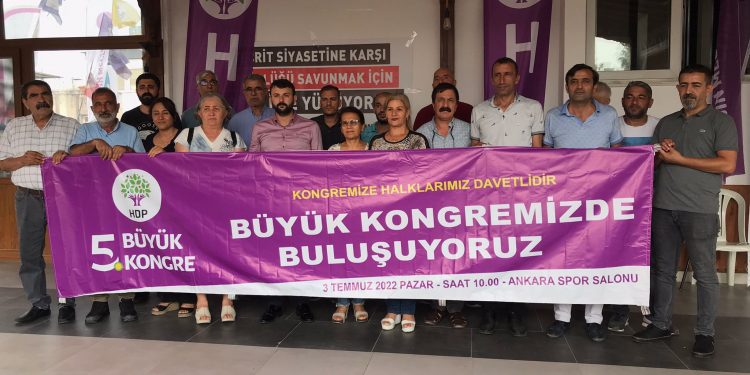 HDP Mersin İl Örgütü’nden kongreye çağrı