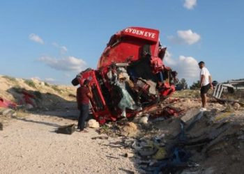 Mersin’de kaza: 4 işçi yaşamını yitirdi