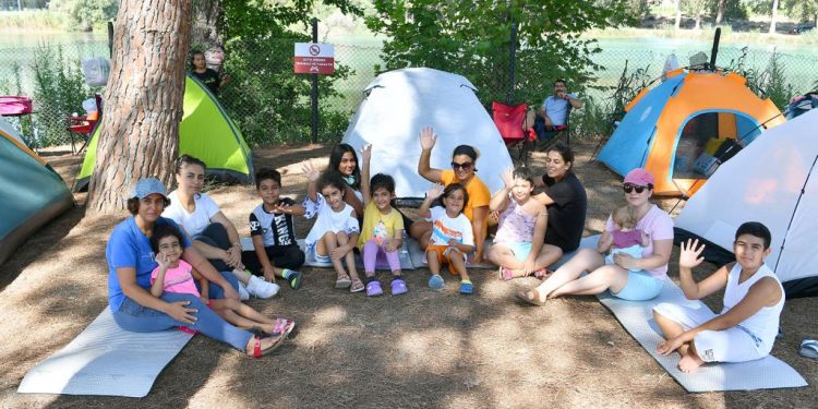 Tarsus Gençlik Kampı’nda Ebeveyn Çocuk Çadır Kampı
