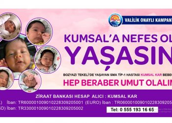 Türkiye’nin en küçük SMA hastası Kumsal, yaşam savaşı veriyor