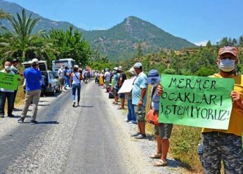 Anamur’da Mermer Ocağı için Keşif Kararı