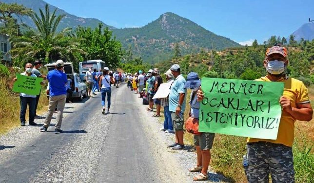 Anamur’da Mermer Ocağı için Keşif Kararı